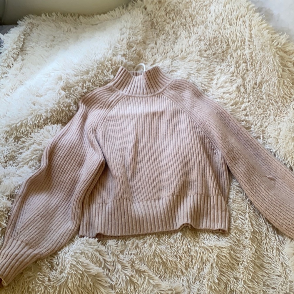 Pink sweater